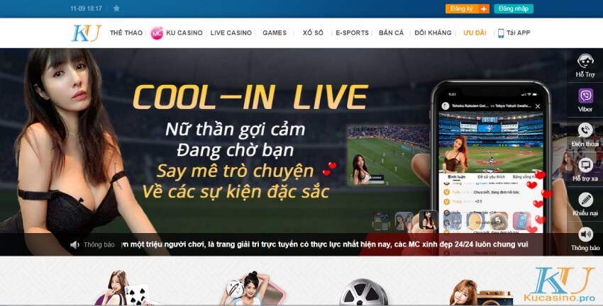 Tìm hiểu thông tin Ku Casino chính chủ là trang nào?