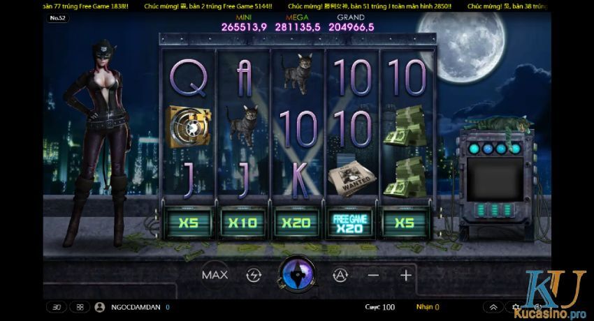 Game nổ hũ miêu nữ tại Ku casino có gì đặc biệt?