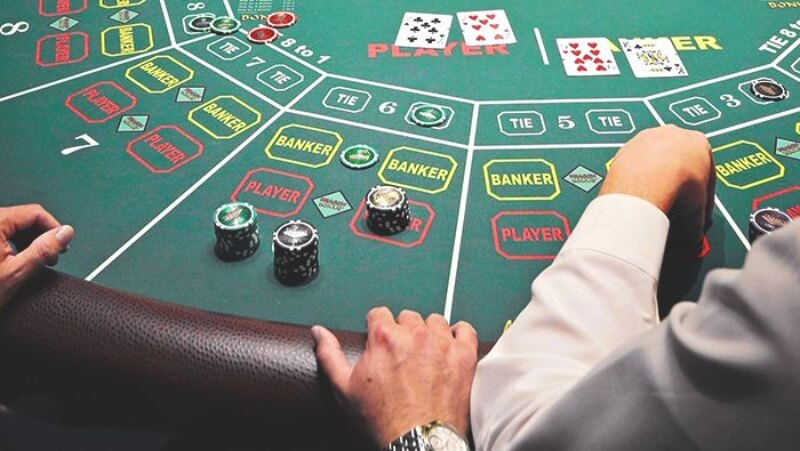 Khi chơi bài Baccarat hạn chế cược cửa Tie